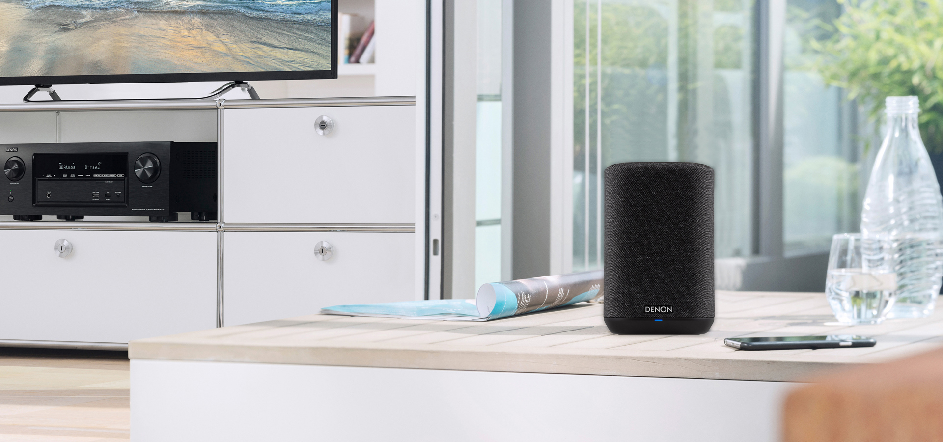 DENON HOME150 ブラック Smart Home Grenton - Denon Home 150 Speaker Black